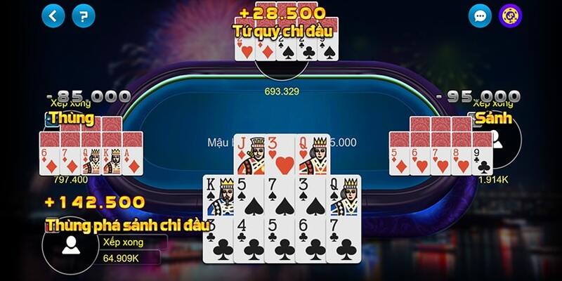 game bài mậu binh cách chơi