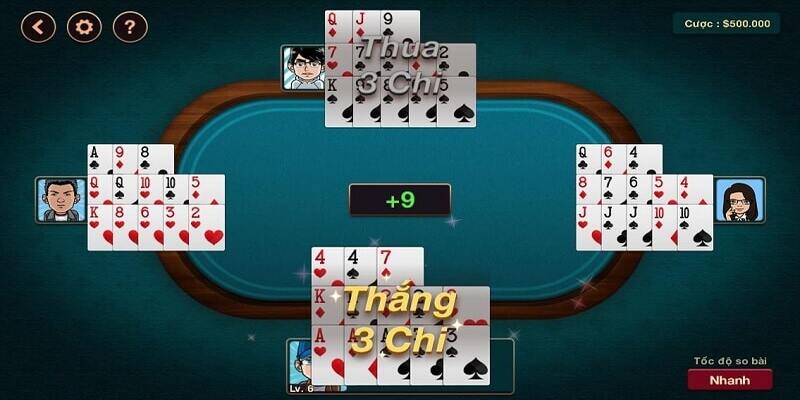 game bài mậu binh tính chiến thuật