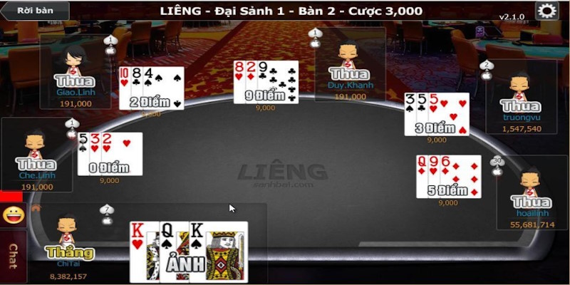 Những lưu ý quan trọng trong khi chơi game bài liêng